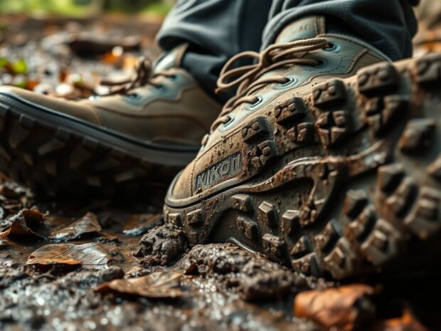 Mud run: kies je schoenen op grip, niet op demping